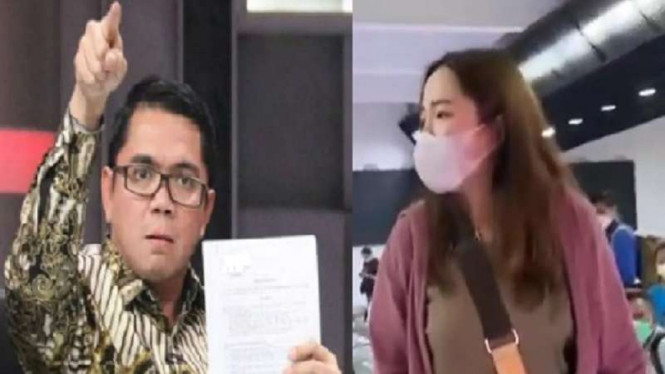 Arteria Dahlan cekcok dengan wanita muda di Bandara Soekarno-Hatta