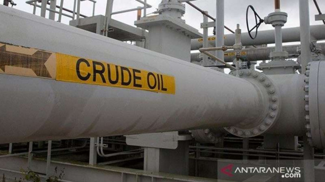 Labirin dan katup minyak mentah Departemen Energi AS