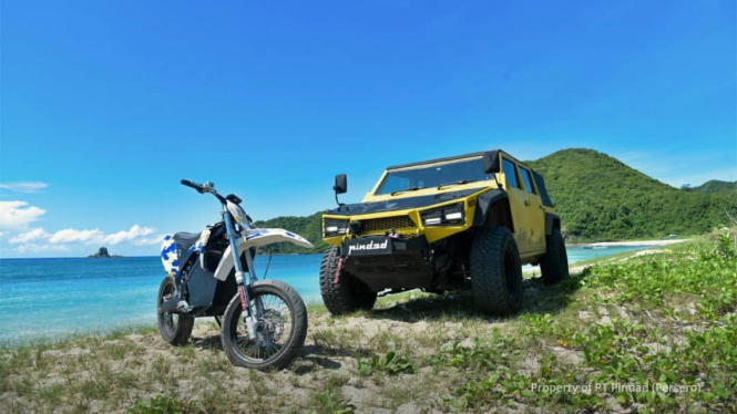 Motor Listrik MotoEV  buatan Pindad