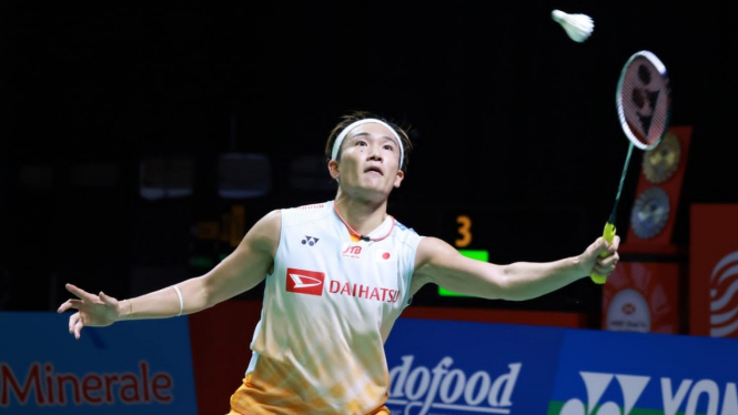 Tunggal Putra Jepang, Kento Momota di Indonesia Open 2021