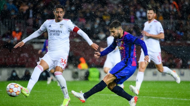 Pertandingan Barcelona vs Benfica
