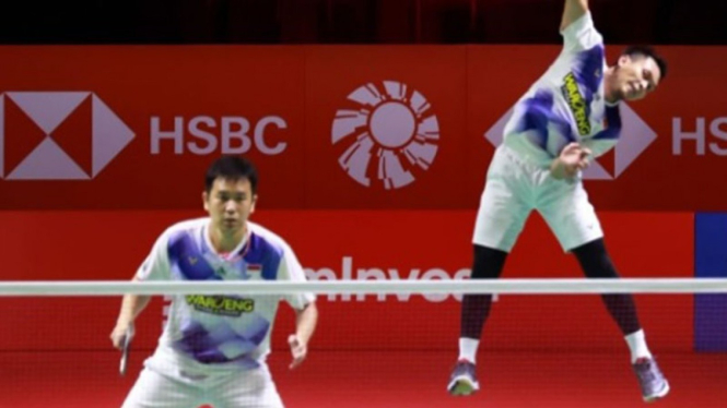 Mohammad Ahsan/Hendra Setiawan di Indonesia Open 2021