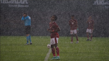 Pemain Timnas Indonesia U-18, Ronaldo Kwateh. 