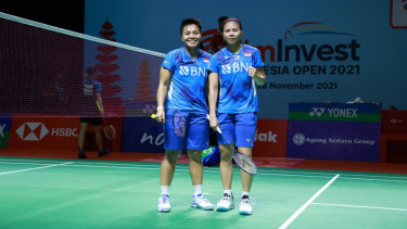 Greysia Polii/Apriyani Rahayu di Indonesia Open 2021