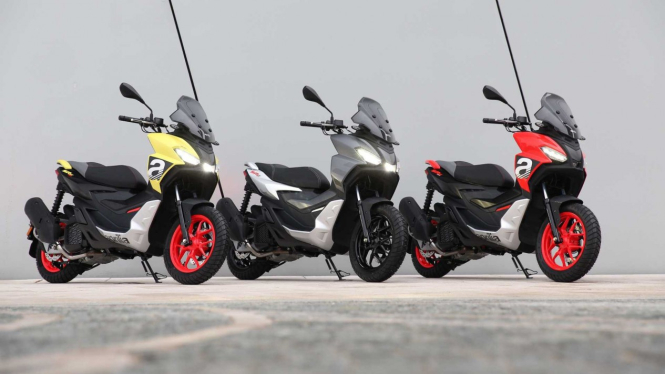 Aprilia SR GT 125.