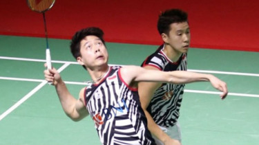Kevin Sanjaya Sukamuljo/Marcus Fernaldi Gideon di Indonesia Open 2021