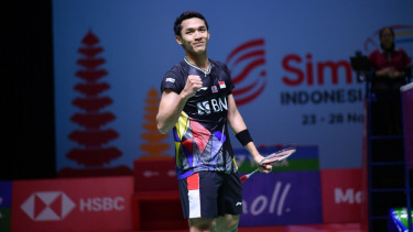 Jonatan Christie di Indonesia Open 2021
