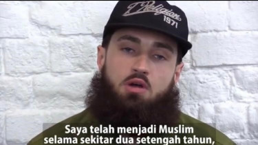 Sam, mualaf asal London mengaku mengenal agama islam usai mendalami sihir