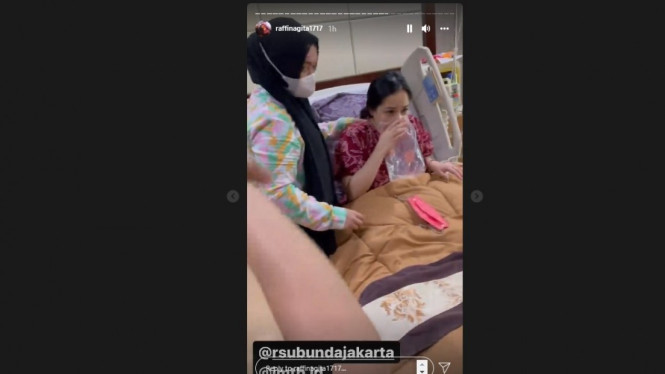 Nagita Slavina pasca melahirkan anak kedua