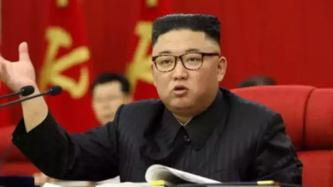 Pemimpin Korea Utara Kim Jong-un.