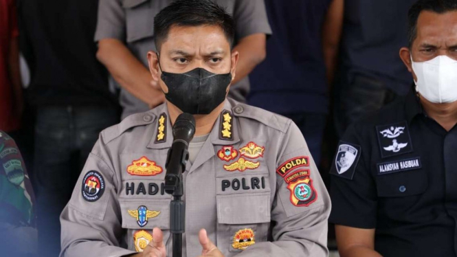 Kabid Humas Polda Sumut, Kombes Pol. Hadi Wahyudi.