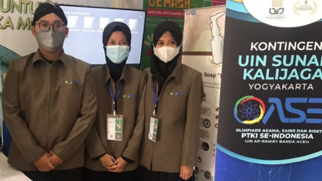 Mahasiwa UIN Yogya Buat Sabun Anti Bakteri Air Liur Anjing.