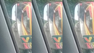 Viral Sopir Truk Rekam Polisi Minta Durian 