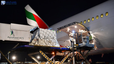 Indonesia kedatangan vaksin COVID-19 merk Covovax untuk yang pertama kali (27/11).