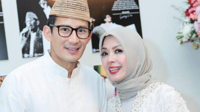 Sandiaga Uno dan Istrinya, Nur Asia Uno