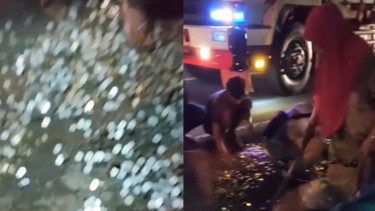 Viral Uang Receh Rp70 Juta Berserakan di Jalan
