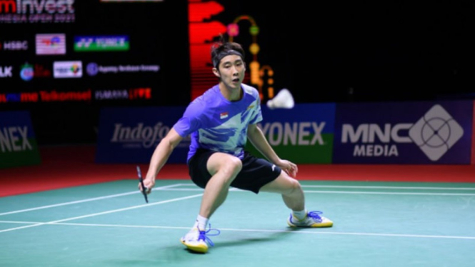 Tunggal putra Singapura, Loh Kean Yew di Indonesia Open 2021