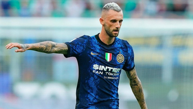 Gelandang Inter Milan, Marcelo Brozovic