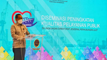 Plt Direktur Jenderal Perhubungan Laut, Arif Toha.