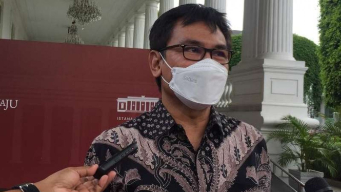 Johan Budi di Istana