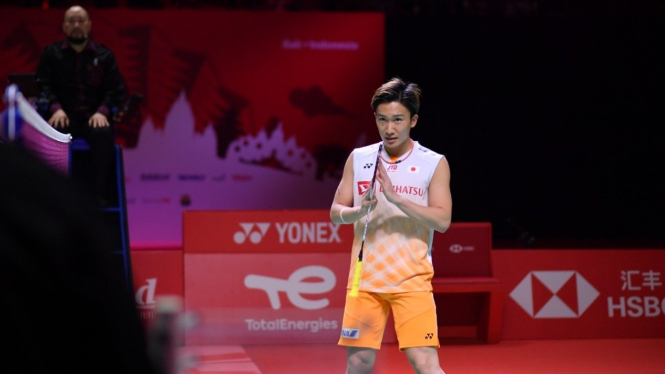Kento Momota di BWF World Tour Finals 2021