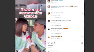 Dinar Candy dan Ridho Ilahi