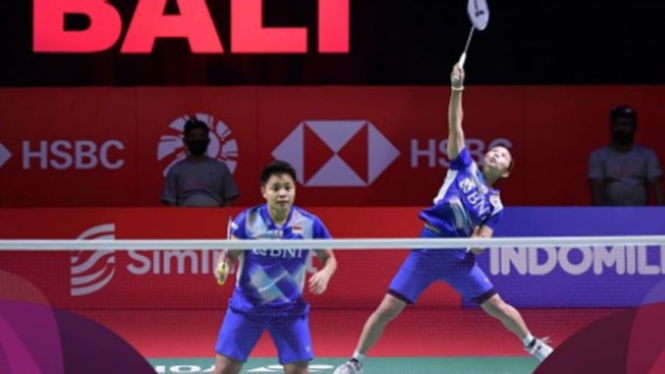 Greysia Polii/Apriyani Rahayu di BWF World Tour Finals 2021