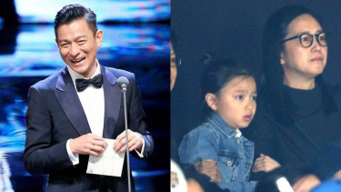 Andy Lau dan keluarga