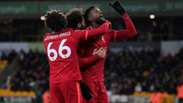 Divock Origi jadi penyelamat Liverpool