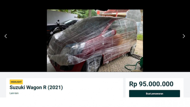 Mobil baru Suzuki Karimun Wagon R dijual Rp95 juta.
