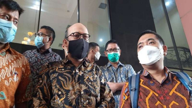 Mantan Penyidik KPK Novel Baswedan di Mabes Polri