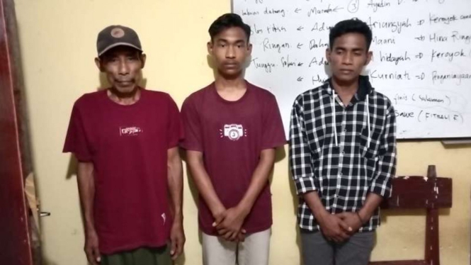 Tiga pelaku pengeroyok guru di Dompu, NTB