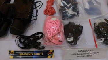 Barang bukti kasus konten porno Siskaeee