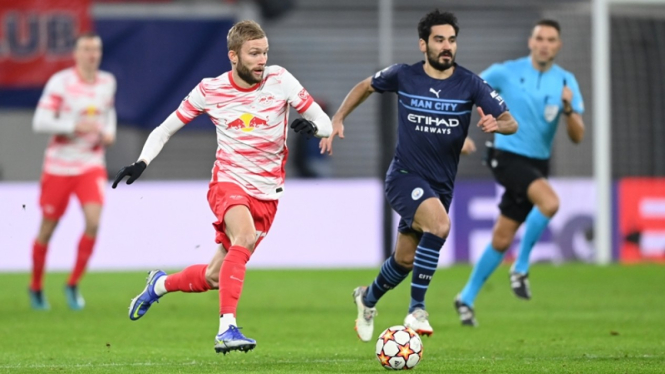 Pertandingan Leipzig vs Manchester City