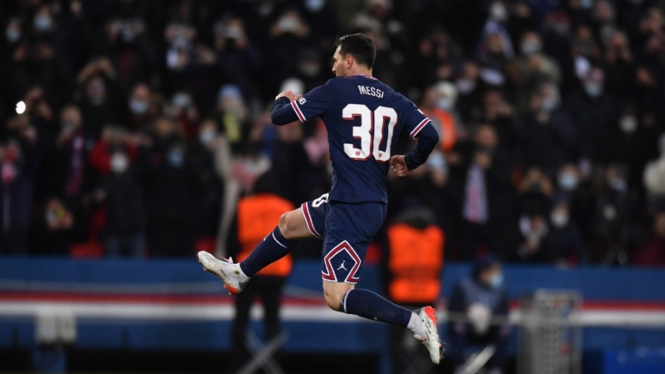 Penyerang PSG, Lionel Messi