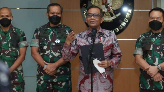 VIVA Militer: Menkopolhukam RI, Mahfud MD