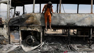 Bus Gandeng Terbakar di Jakarta Timur, Begini Penjelasan Transjakarta