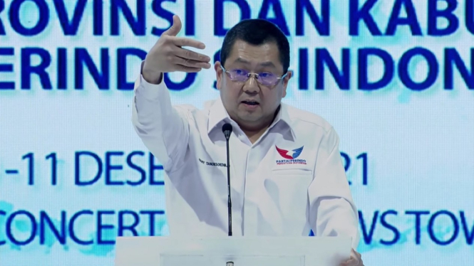 Ketua Umum Perindo Hary Tanoesoedibjo
