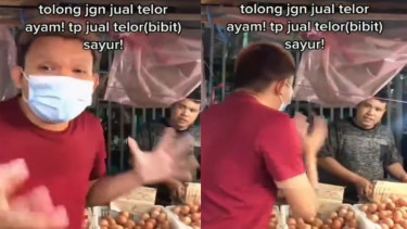 Viral Pria Ini Larang Jual Telur Ayam, Ini Alasannya 