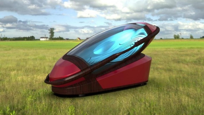 Kapsul ini bisa dicetak 3D, dan diletakan di mana saja. BBC Indonesia