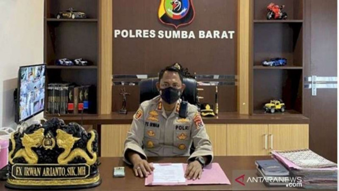 Kapolres Sumba Barat AKBP FX Irwan Arianto