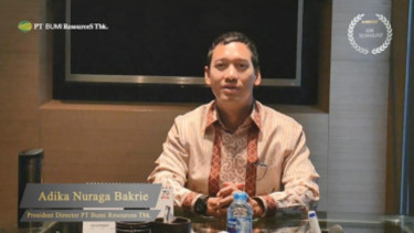 Presiden Direktur BUMI, Adika Nuraga Bakrie.