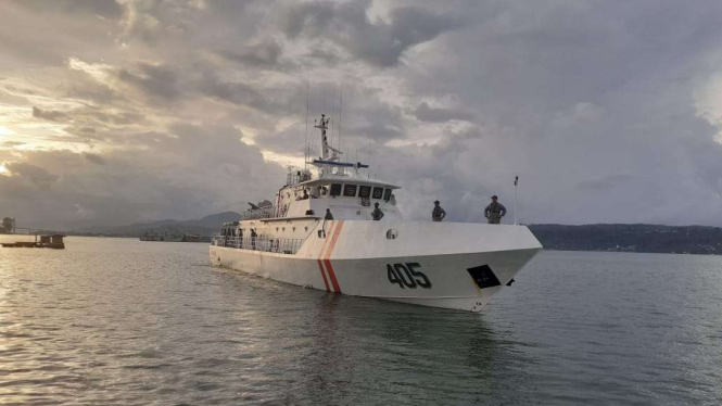 Kapal Bakamla RI usir kapal berbendera Yunani di Laut Banda.
