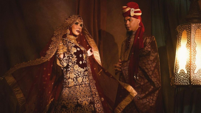 Mulan Jameela dan Ahmad Dhani