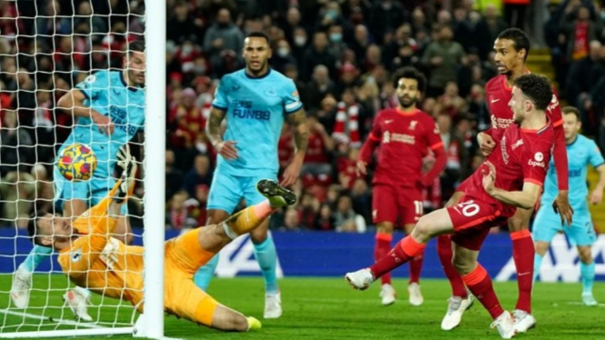 Pertandingan Newcastle United vs Liverpool