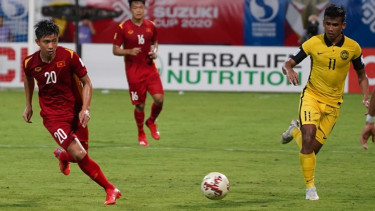 Safawi Rasid dalam pertandingan melawan Vietnam