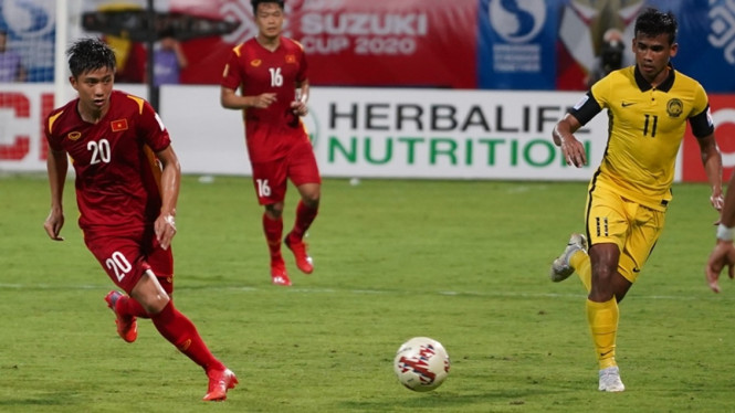 Safawi Rasid dalam pertandingan melawan Vietnam