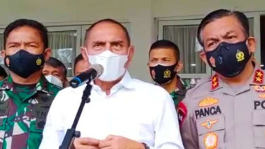Gubernur Sumatera Utara Edy Rahmayadi.