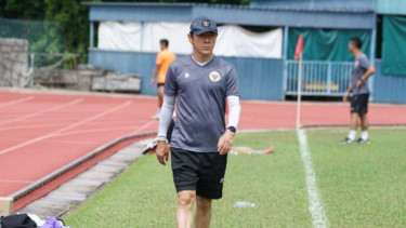 Pelatih Timnas Indonesia, Shin Tae-yong.