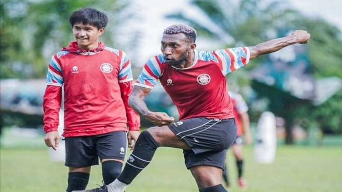 Penyerang Sulut United, Patrich Wanggai